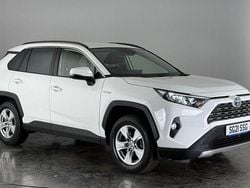 White Used 2021 Toyota RAV4 Hybrid SUV | £23,100 (Super price)