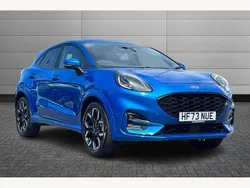 Blue Used 2023 Ford Puma ST-Line X SUV | £18,792 (Fair price)