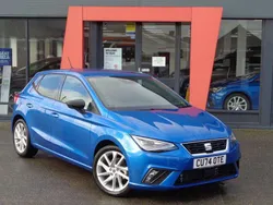 Blue New 2024 Seat Ibiza FR Hatchback | £21,995 (Expensive)