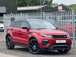 Red Used 2017 Land Rover Range Rover evoque HSE Dynamic Estate | £11,985 (Super price)