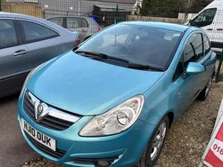 Blue Used 2010 Vauxhall Corsa Hatchback | £1,999