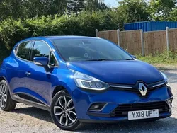 Blue Used 2018 Renault Clio IV Urban Hatchback | £7,495 (Fair price)