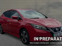 Red Used 2021 Nissan Leaf Tekna Hatchback | £10,498 (Fair price)