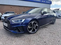 Blue Used 2022 Audi A4 Black Edition Sedan | £27,601 (Expensive)