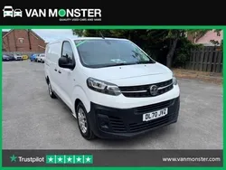 White Used 2020 Vauxhall Vivaro Van | £11,579 (A bit pricey)