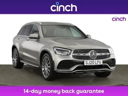 Silver Used 2020 Mercedes GLC220 AMG Line Premium SUV | £26,749 (Fair price)