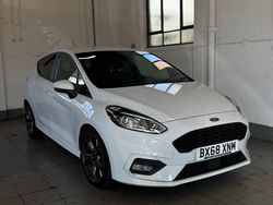 White Used 2018 Ford Fiesta ST-Line Hatchback | £8,495 (Fair price)