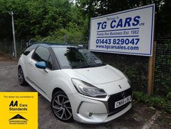 White Used 2016 DS Automobiles DS3 Prestige Hatchback | £5,995 (A bit pricey)