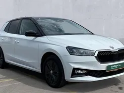 Moon white metallic black magic pearl effect Used 2024 Skoda Fabia Design Edition Hatchback | £17,890 (Fair price)