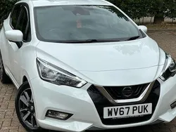 White Used 2017 Nissan Micra N-Connecta Hatchback | £6,495 (Fair price)