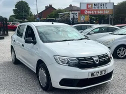 White Used 2017 Dacia Sandero Ambiance Hatchback | £4,495 (Super price)