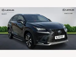Black Used 2019 Lexus NX300h Sport Line SUV | £20,535 (Fair price)