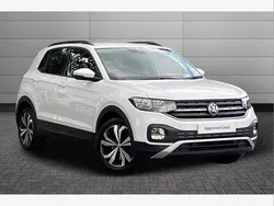 White Used 2019 VW T-Cross SE SUV | £13,250 (Fair price)