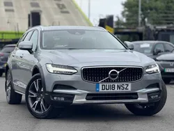 Silver Used 2018 Volvo V90 CC Pro Estate | £18,990 (Expensive)