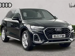 Black Used 2022 Audi Q5 S-Line SUV | £33,900 (Fair price)