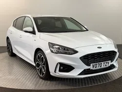 White Used 2020 Ford Focus ST-Line X Hatchback | £14,610 (Fair price)