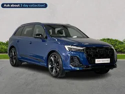 Blue Used 2025 Audi Q7 Black Edition SUV | £63,971
