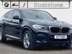Black Used 2021 BMW X4 M Sport SUV | £27,999 (Fair price)