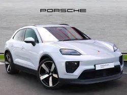 Ice grey metallic New 2024 Porsche Macan 4 Electric SUV | £73,850