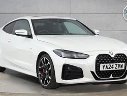 White Used 2024 BMW 420 M Sport Coupe | £37,995 (Fair price)