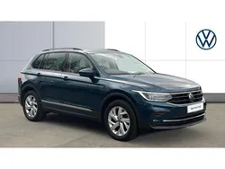 Blue Used 2022 VW Tiguan Life SUV | £21,886 (Good price)