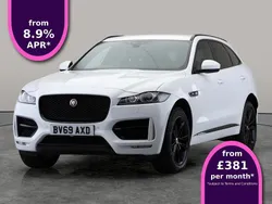 White Used 2019 Jaguar F-Pace R-Sport SUV | £21,455 (A bit pricey)