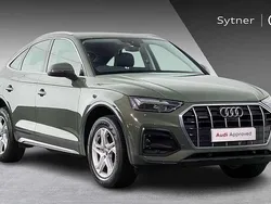 Green Used 2022 Audi Q5 Sportback Sport SUV | £32,500 (Good price)