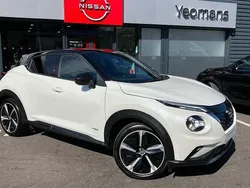 White Used 2023 Nissan Juke Tekna+ SUV | £20,490 (Fair price)