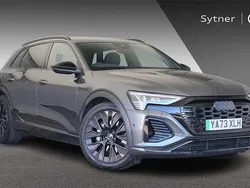 Grey Used 2023 Audi Q8 e-tron Black Edition SUV | £45,500 (Fair price)