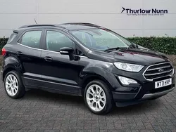 Black Used 2021 Ford Ecosport Titanium SUV | £10,775 (Fair price)