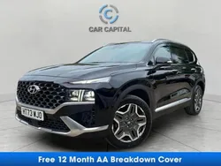 Black Used 2024 Hyundai Santa Fe Ultimate SUV | £38,500