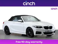 White Used 2018 BMW 218 M Sport Cabriolet | £14,649 (Fair price)