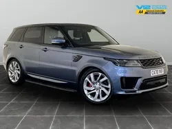 Blue Used 2021 Land Rover Range Rover Sport HSE Dynamic SUV | £26,995 (Super price)