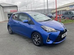 Blue Used 2018 Toyota Yaris Hatchback | £13,495 (Fair price)