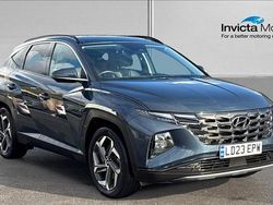Dark teal metallic Used 2023 Hyundai Tucson Ultimate SUV | £24,500 (Fair price)