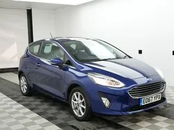 Blue Used 2017 Ford Fiesta Zetec Hatchback | £6,995 (Fair price)