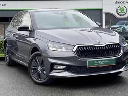 Graphite grey metallic black magic pearl effect Used 2024 Skoda Fabia Colour Edition Hatchback | £17,499 (Good price)