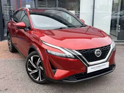 Red Used 2021 Nissan Qashqai Tekna+ SUV | £23,489 (Expensive)