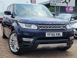 Blue Used 2016 Land Rover Range Rover Sport HSE SUV | £15,895 (Super price)