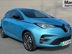 Blue Used 2023 Renault Zoe Techno Hatchback | £13,046 (Fair price)