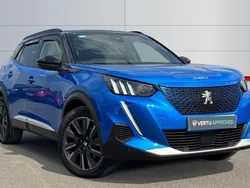 Blue Used 2022 Peugeot e-2008 Premium SUV | £15,896 (Fair price)