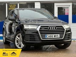 Black Used 2017 Audi Q7 S-Line SUV | £20,350 (Good price)