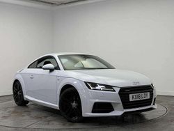 White Used 2018 Audi TT S-Line Coupe | £20,900 (Fair price)
