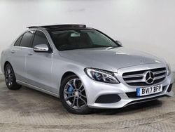 Silver Used 2017 Mercedes C350 Premium Sedan | £12,975 (Fair price)