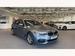 Blue Used 2019 BMW 520 M Sport Estate | £16,695 (Fair price)