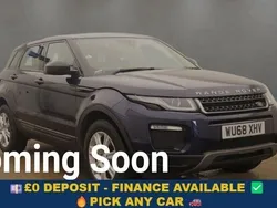 Blue Used 2018 Land Rover Range Rover evoque SE SUV | £12,249 (Super price)