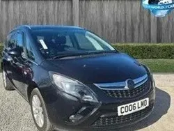 Black Used 2014 Vauxhall Zafira Tourer MPV | £3,000 (Good price)