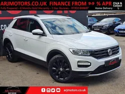 White Used 2018 VW T-Roc SE SUV | £12,495 (Fair price)