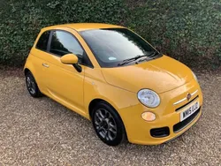 Yellow Used 2015 Fiat 500 S Hatchback | £5,999 (Fair price)