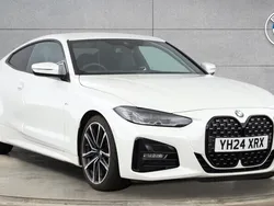 White Used 2024 BMW 420 M Sport Coupe | £35,968 (Good price)